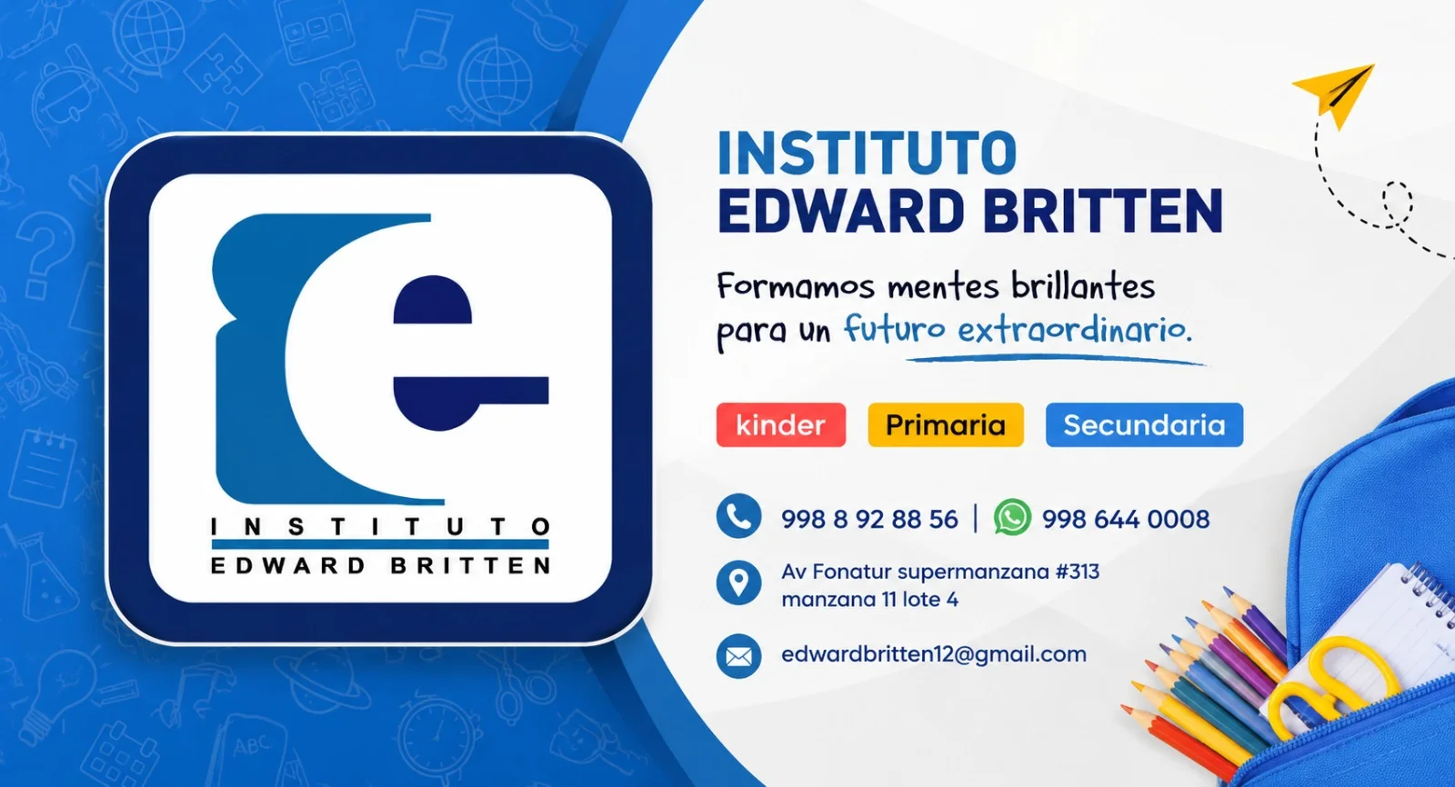 Promoción Instituto Edward Britten