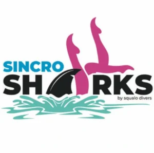 Logo Sincro Sharks Escuelas Acuáticas en Cancún