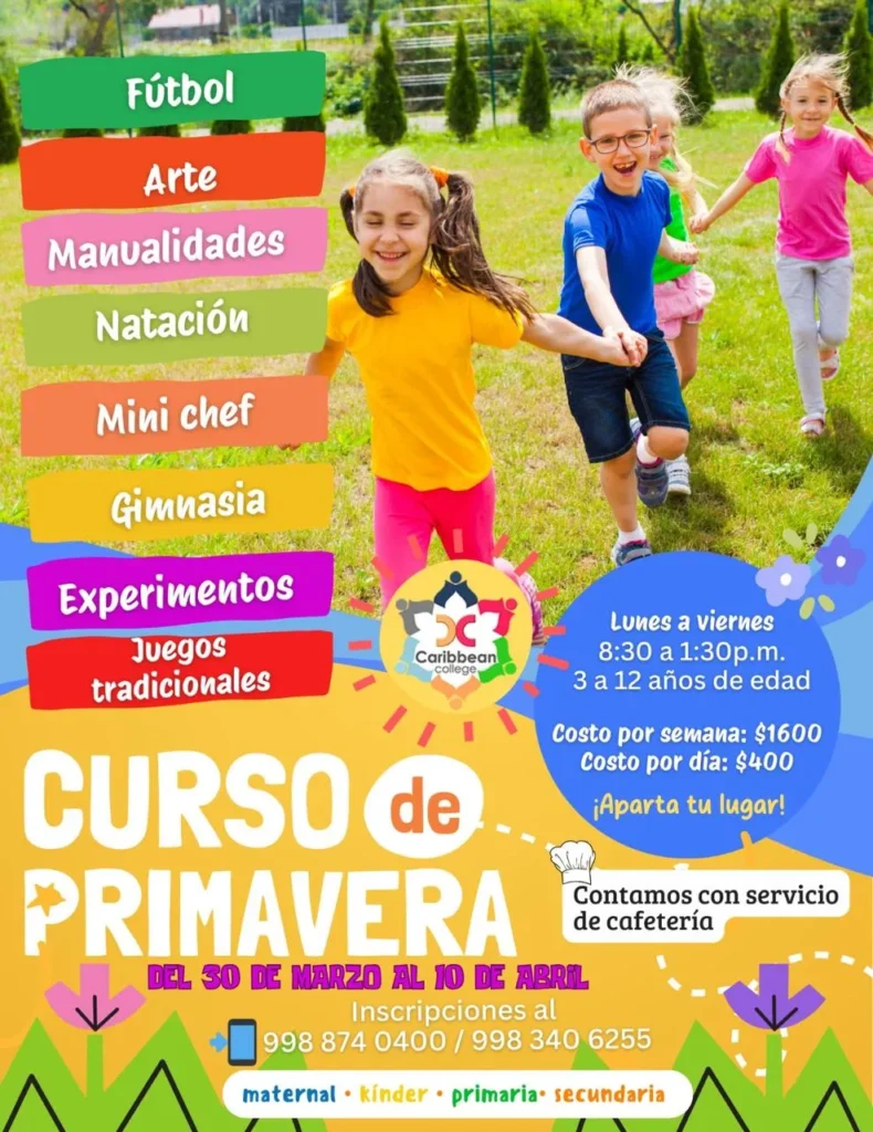Curso de Primavera Caribbean College 4 curso de primavera caribbean college 2026