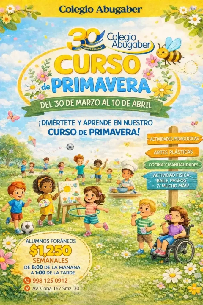 Curso de Primavera Colegio Abugaber 4 curso de primavera colegio abugaber 2