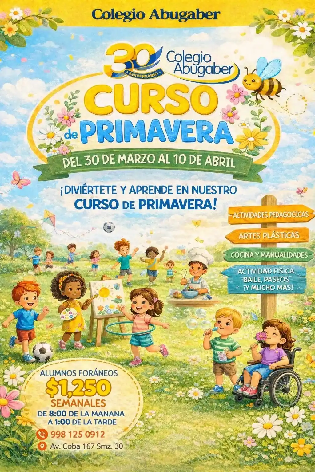 Imagen de Curso de Primavera Colegio Abugaber