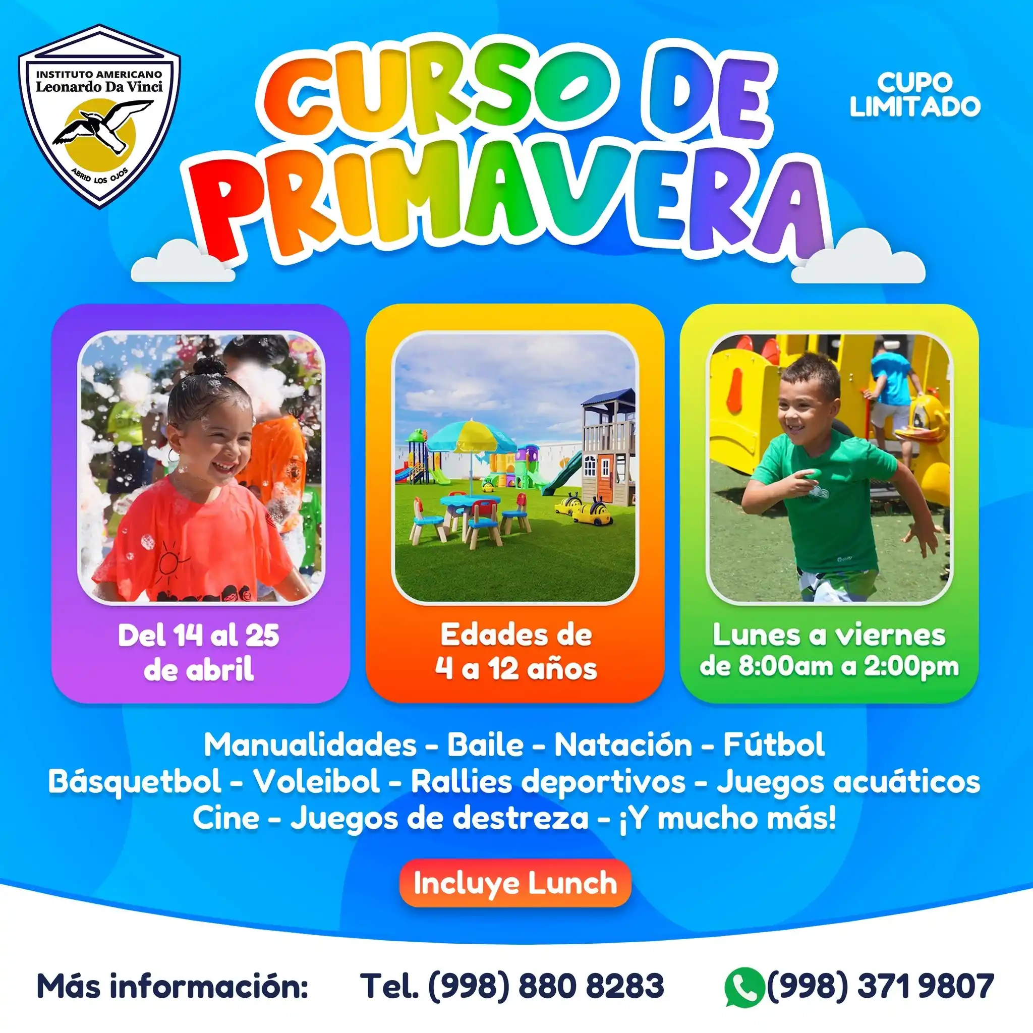 Imagen de Curso de Primavera Instituto Americano Leonardo Da Vinci