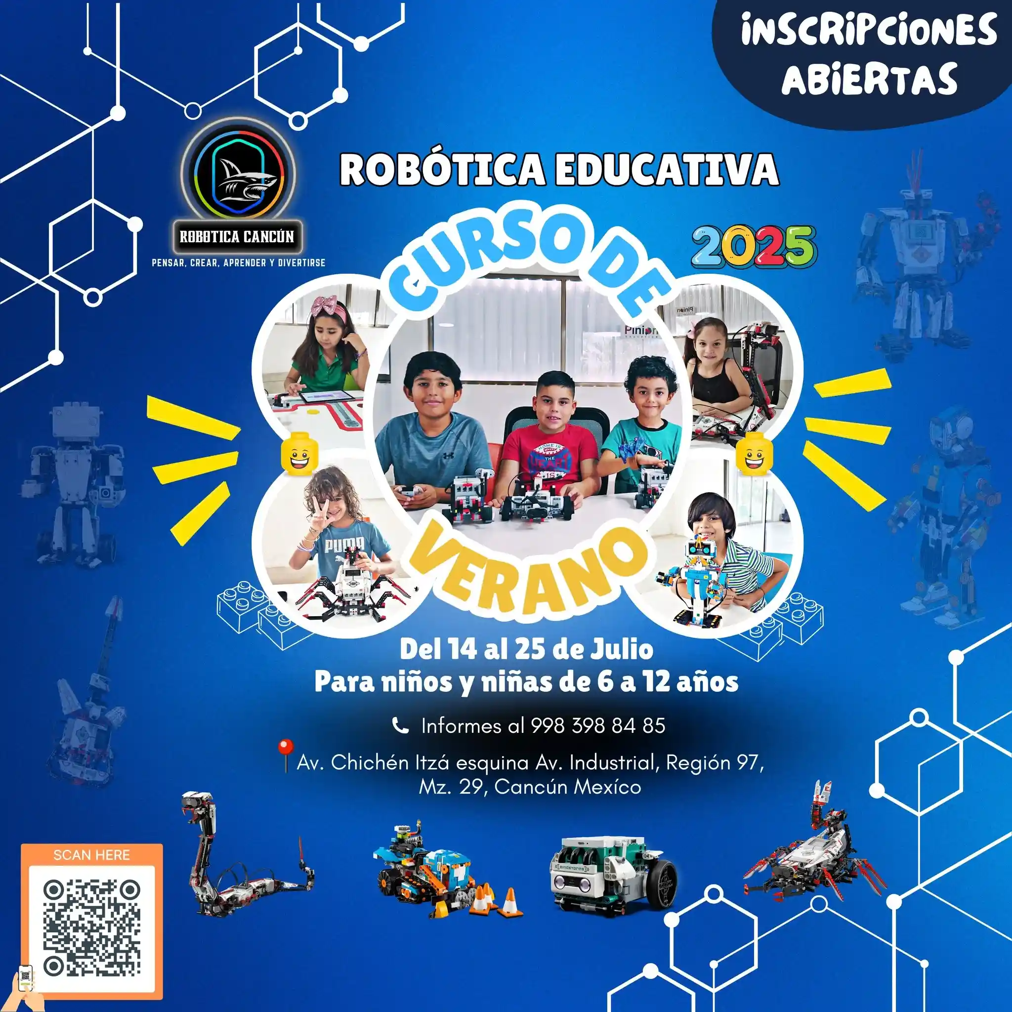 Imagen de Curso de Verano Robótica Cancún