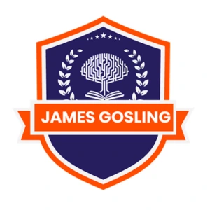 Logo Bachillerato General James Gosling Preparatorias en Cancún