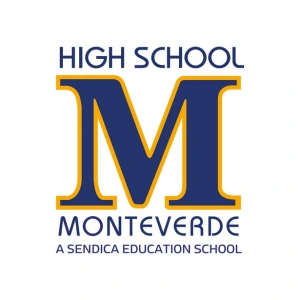 Logo Monteverde International School Preparatorias en Cancún