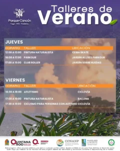 curso de verano parque cancun2