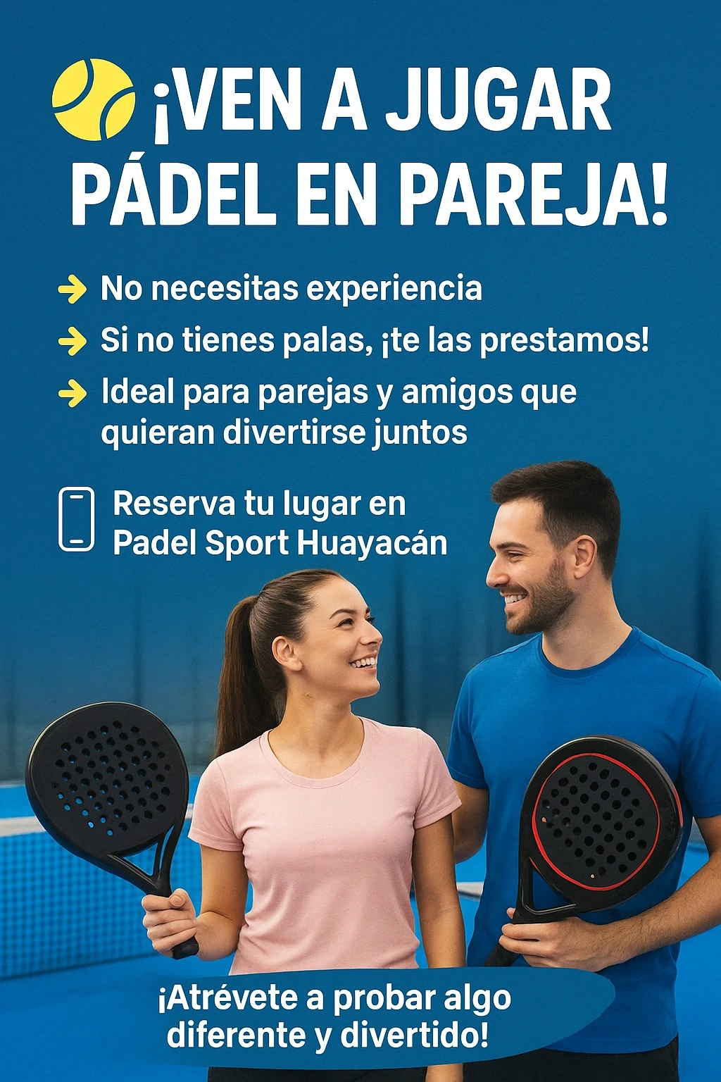 Imagen banner de Pádel Sport Huayacán