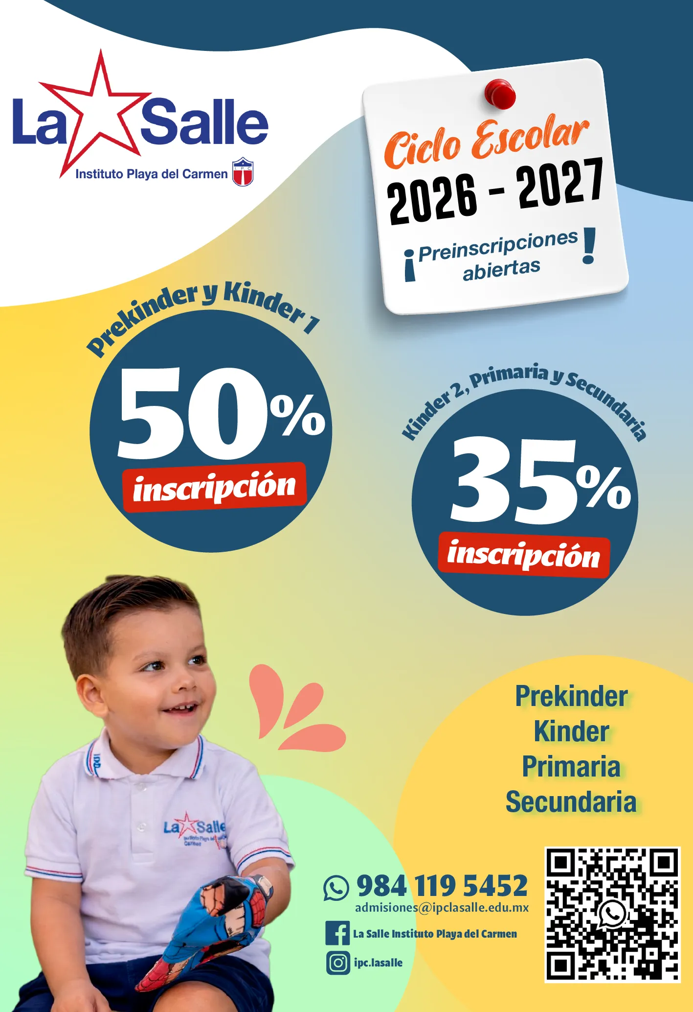 Imagen banner de IPC La Salle Playa del Carmen