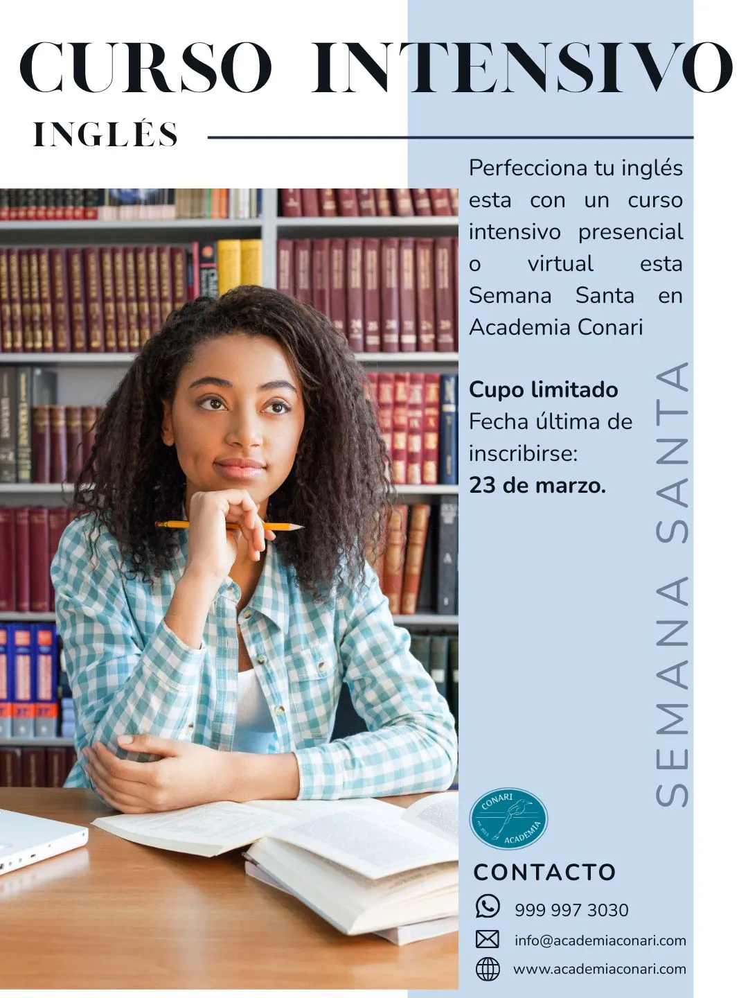 Imagen de Curso intensivo de inglés | Academia Conari