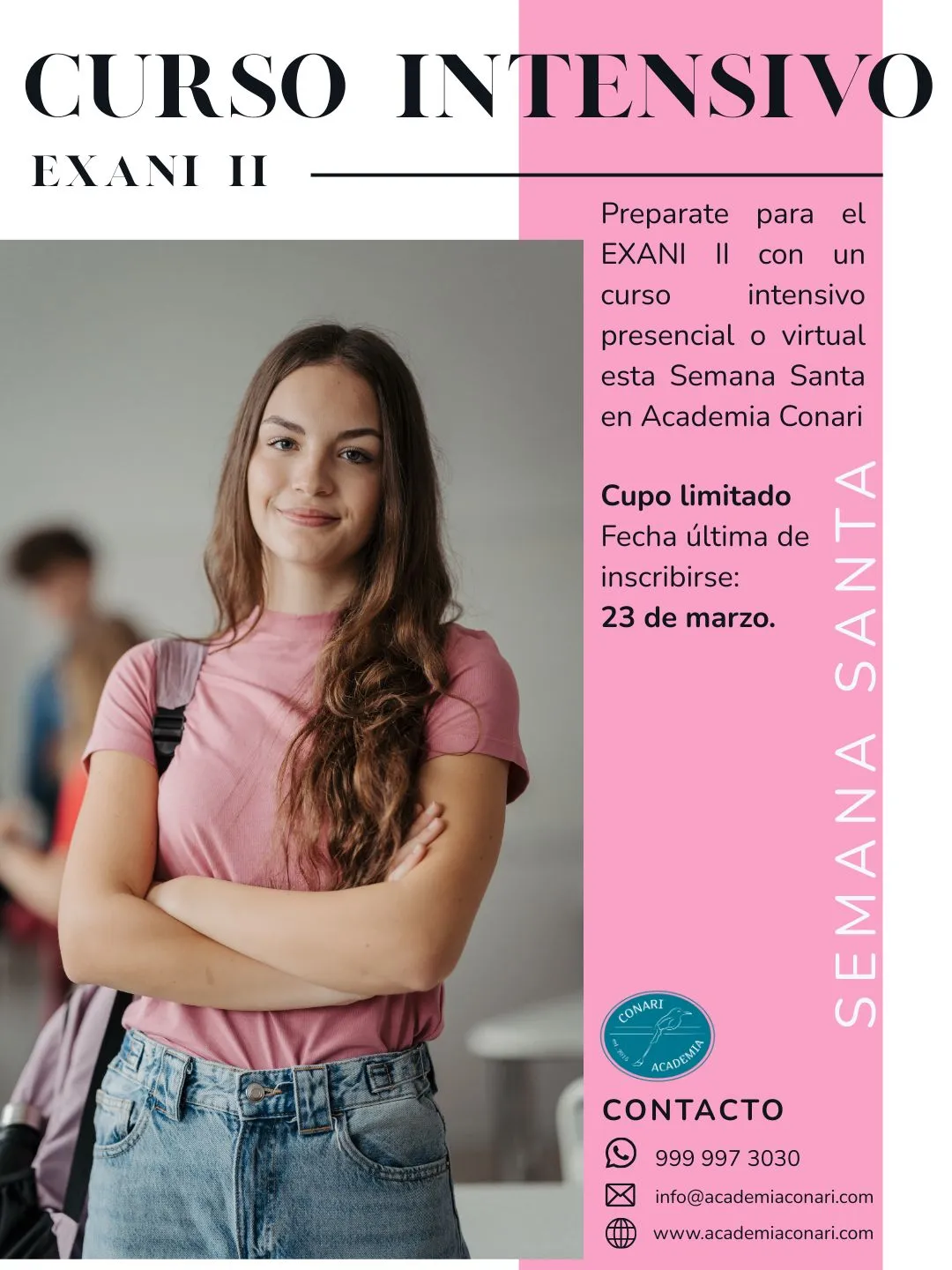 Imagen de Curso intensivo EXANI II | Academia Conari