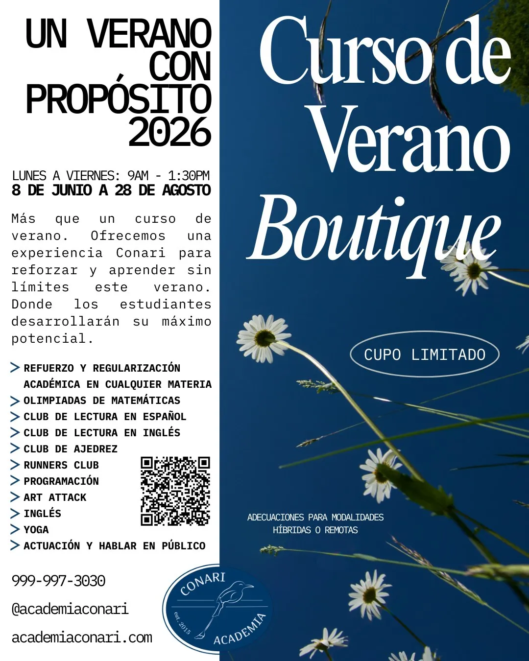 Imagen de Curso de Verano Boutique | Academia Conari