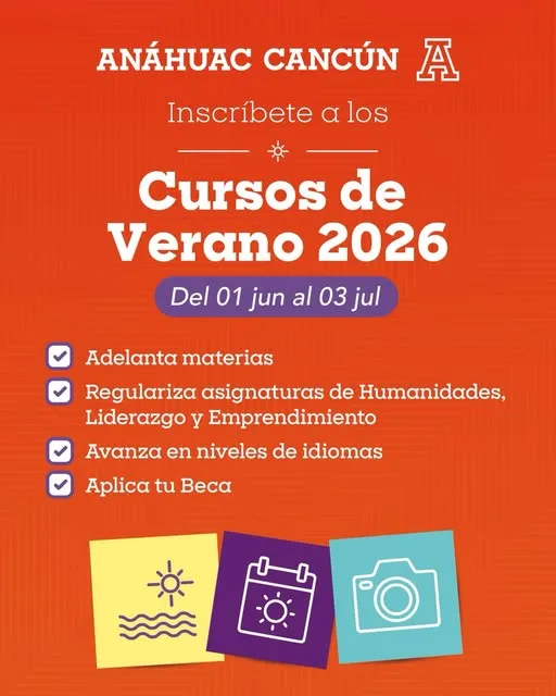 Imagen de Curso de Verano Anáhuac Cancún