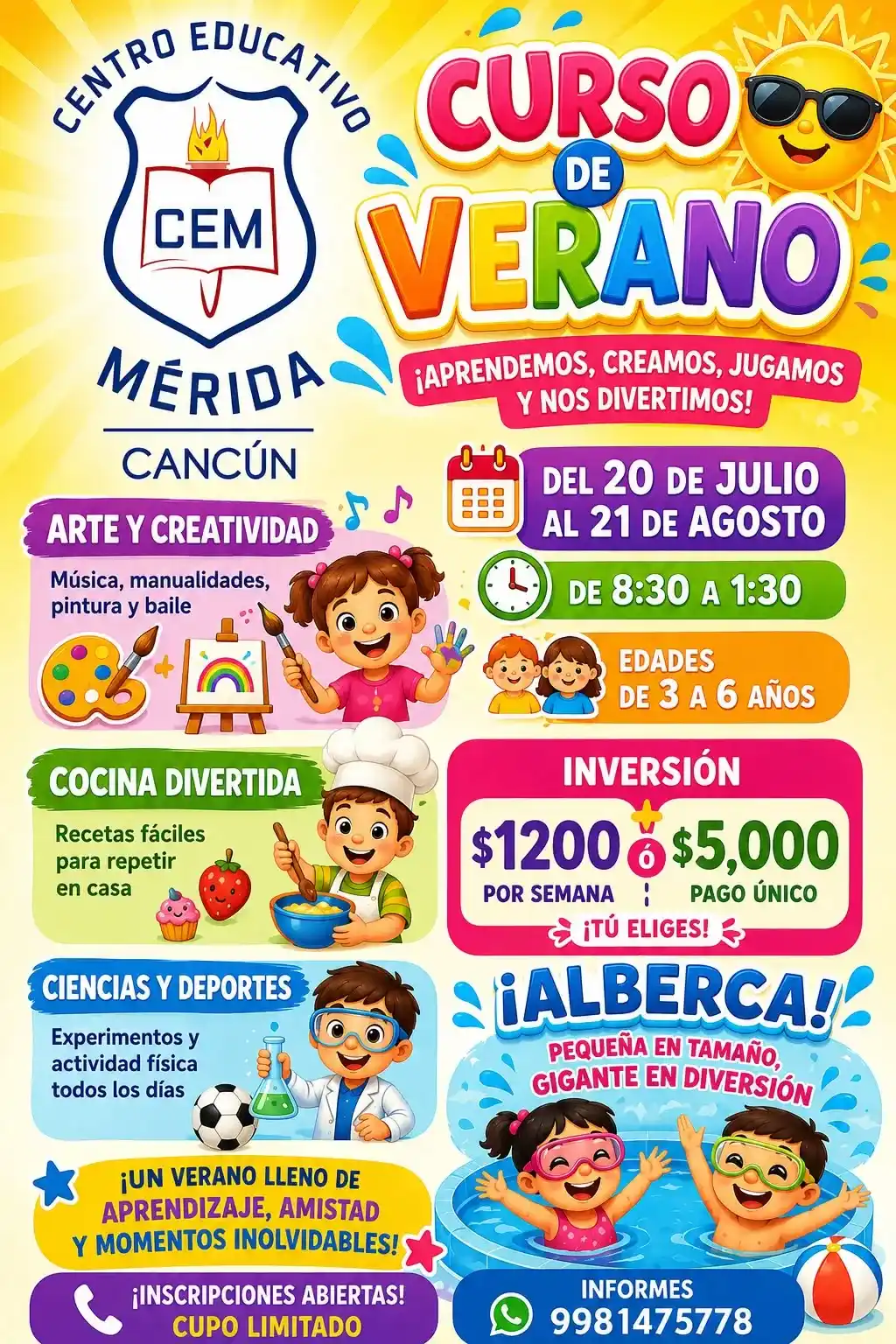 Imagen de Curso de Verano Centro Educativo Mérida