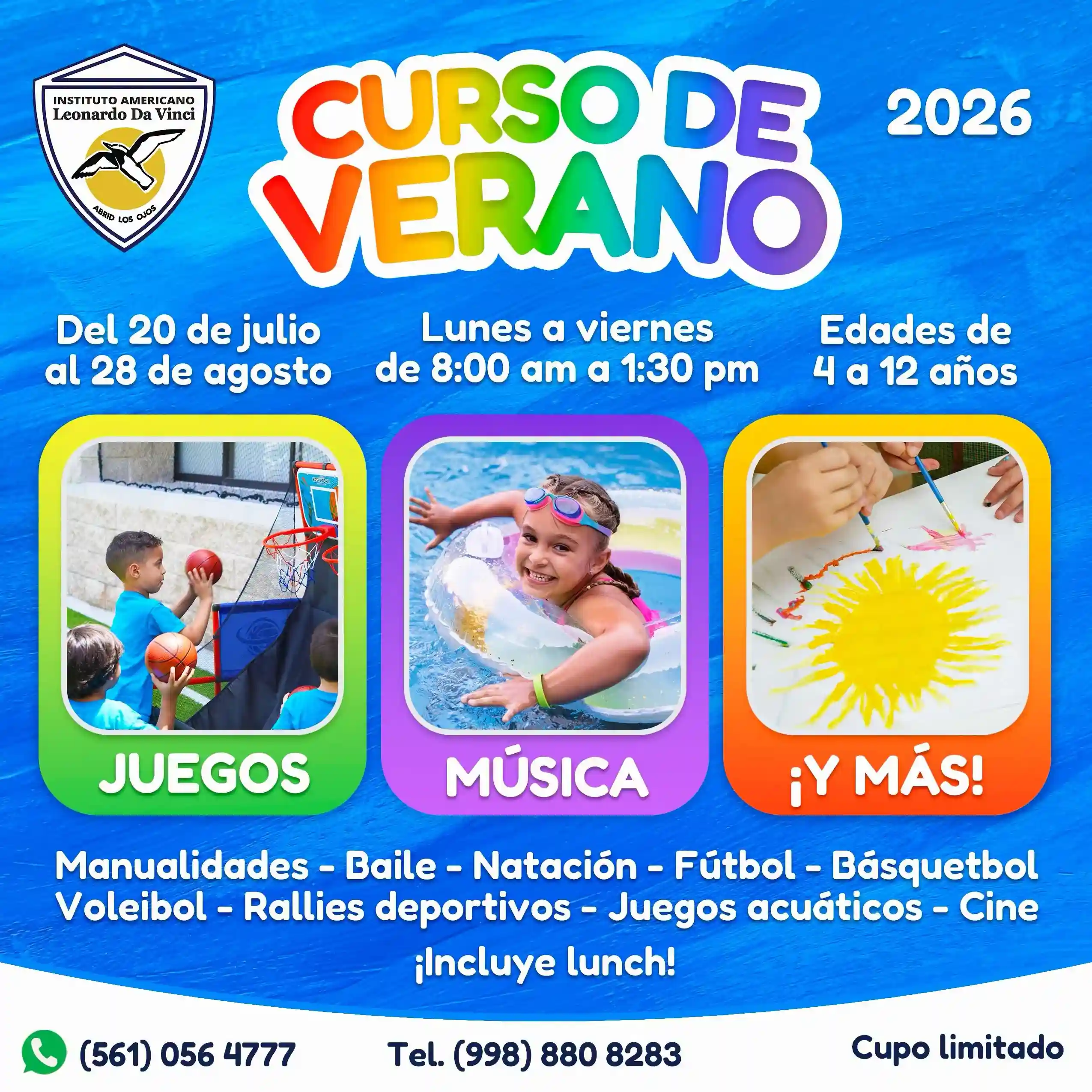 Imagen de Curso de Verano Instituto Americano Leonardo Da Vinci