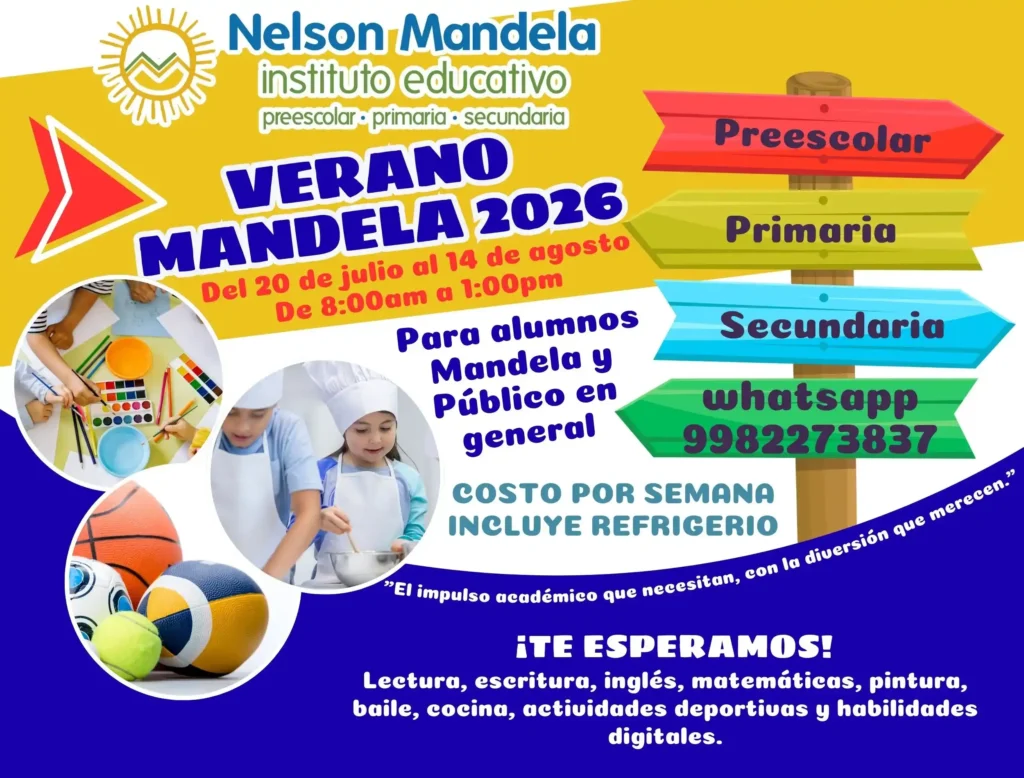 curso de verano instituto educativo nelson mandela2