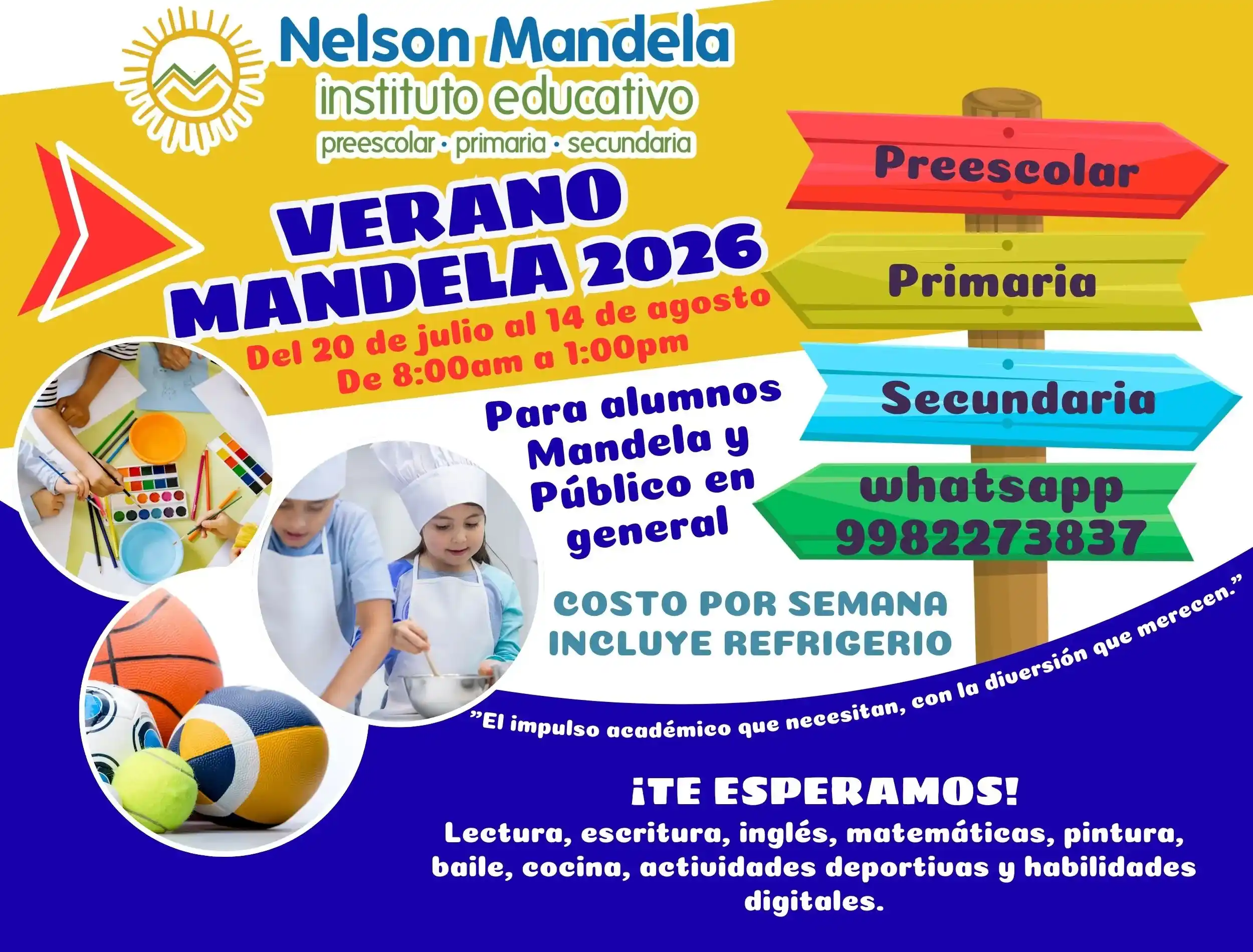 Imagen de Curso de Verano Instituto Educativo Nelson Mandela