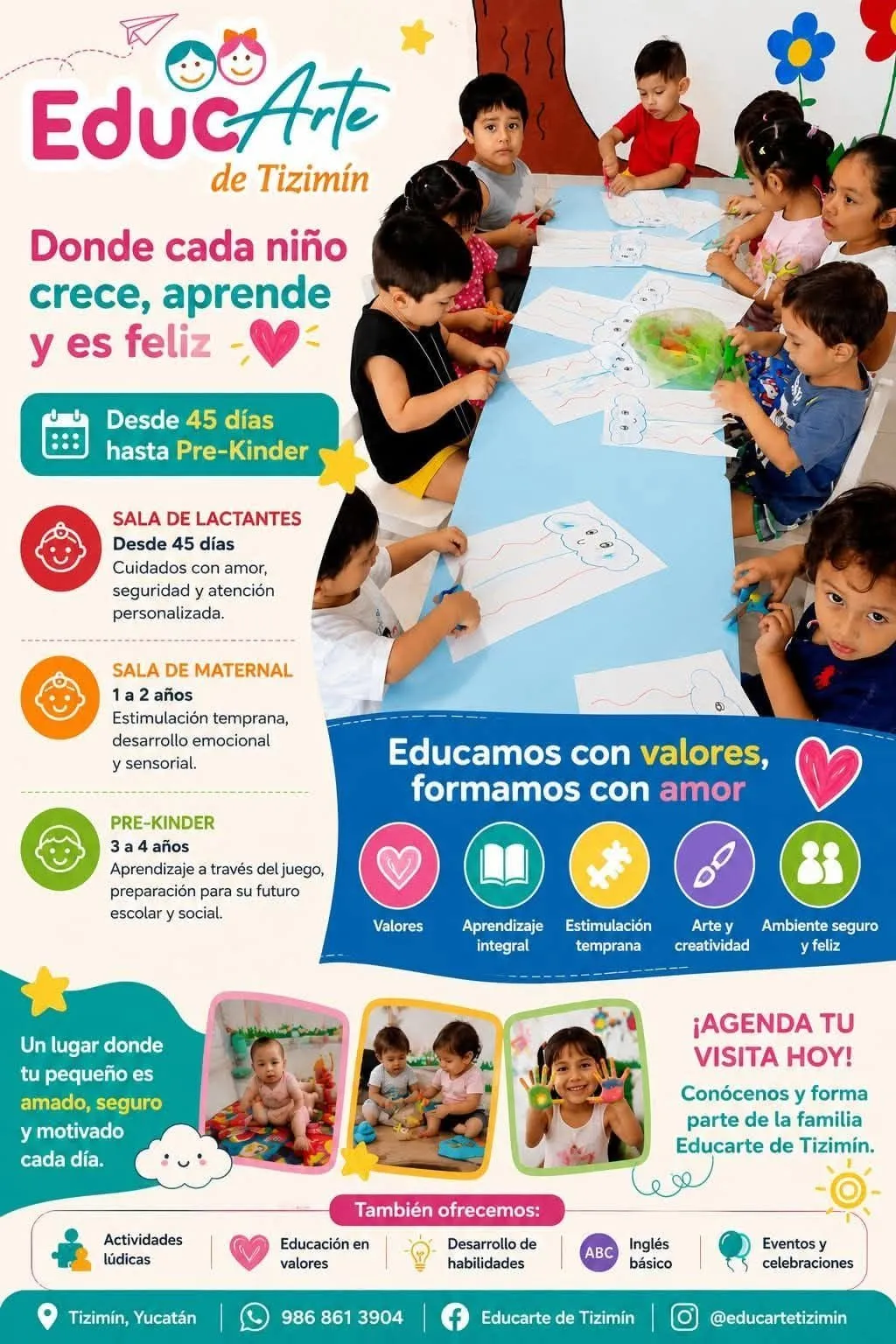 Imagen banner de Centro Educativo EducArte de Tizimín