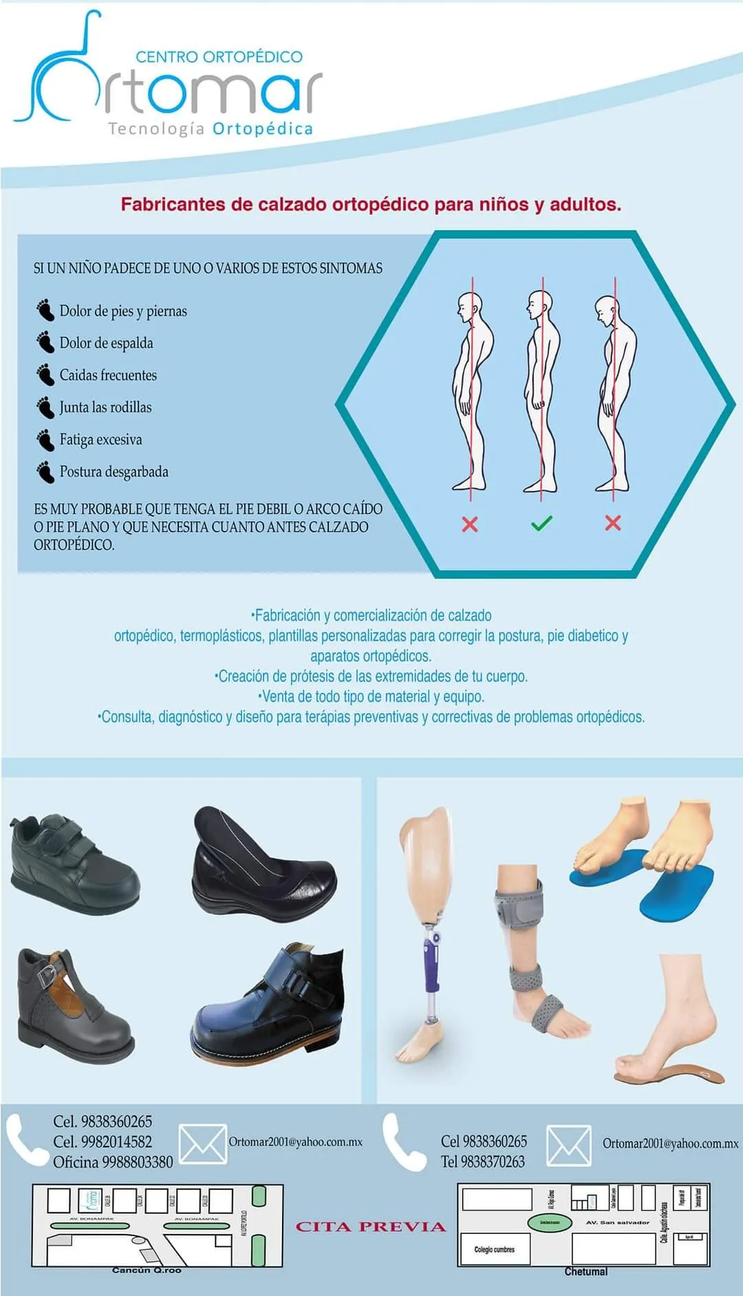 Imagen banner de Centro Ortopédico Ortomar