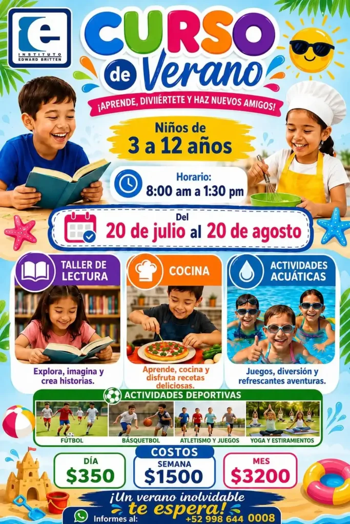 curso de verano instituto edward britten