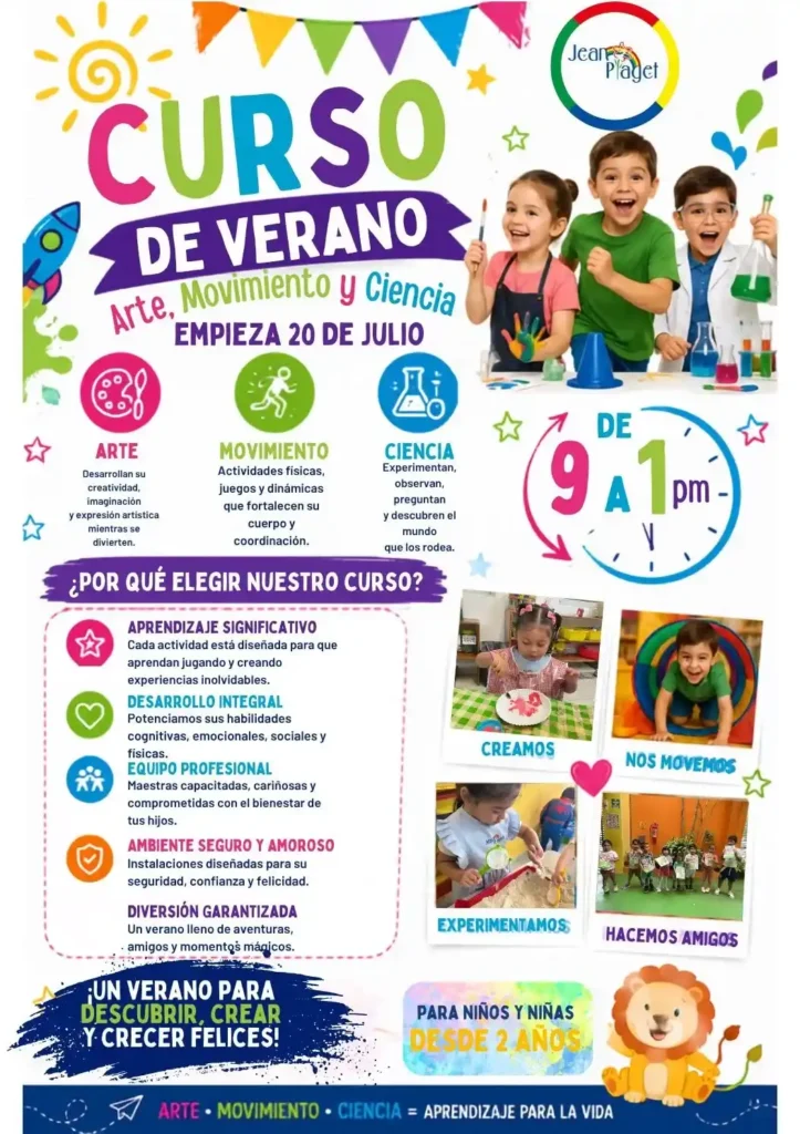 curso de verano jean piaget cancun