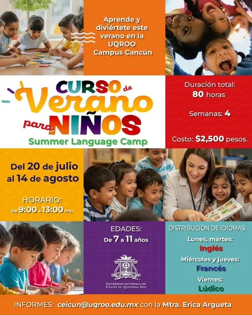 Imagen de Curso de Verano UQROO Campus Cancún