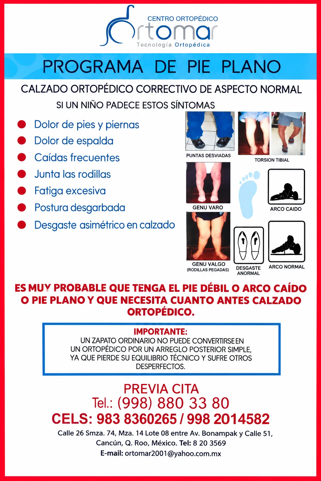 Imagen banner de Centro Ortopédico Ortomar | Cancún