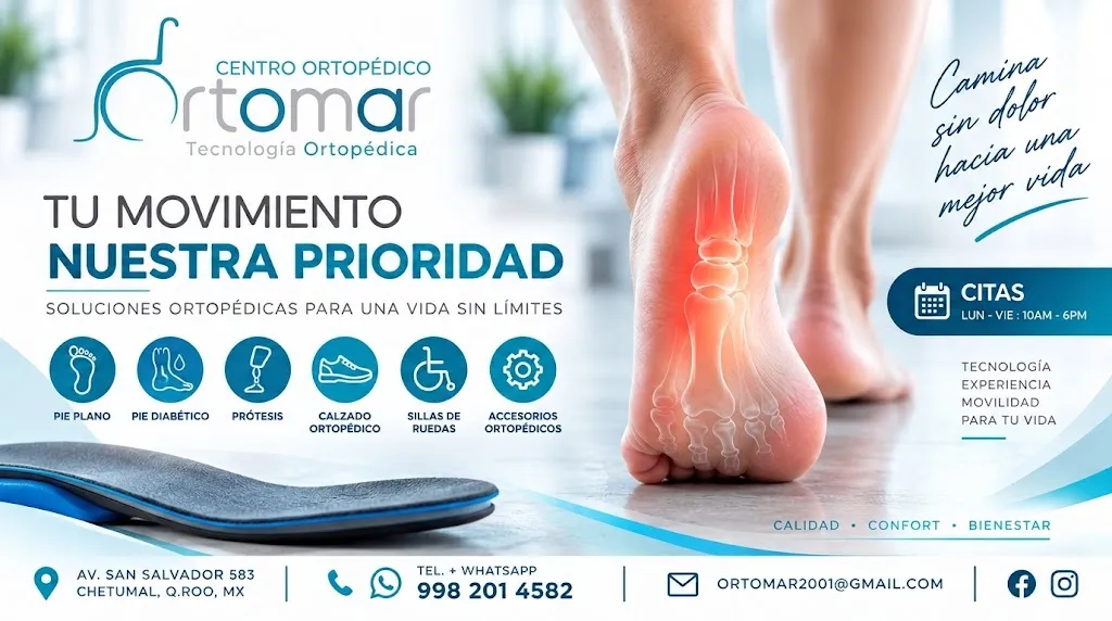 Imagen Portada de Centro Ortopédico Ortomar | Cancún