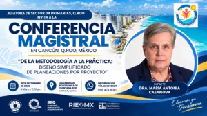 Imagen de Conferencia magistral sobre planeación por proyectos se realizará en Cancún