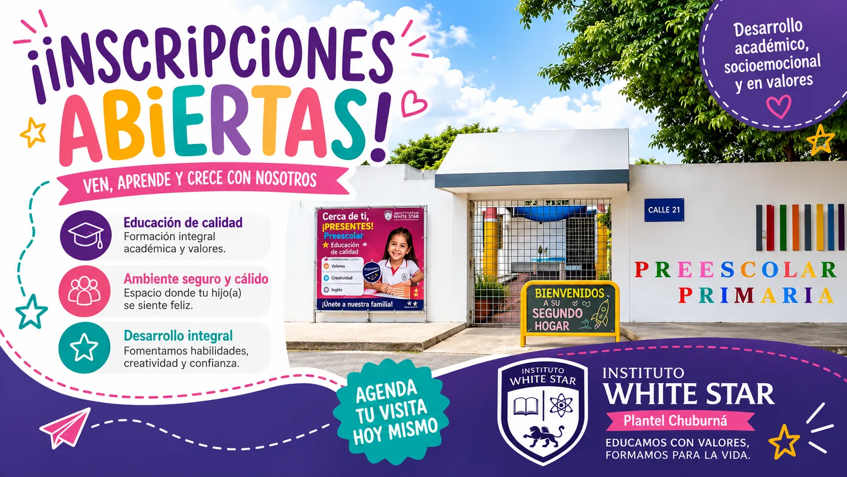 Imagen Portada de Instituto White Star Plantel Chuburná