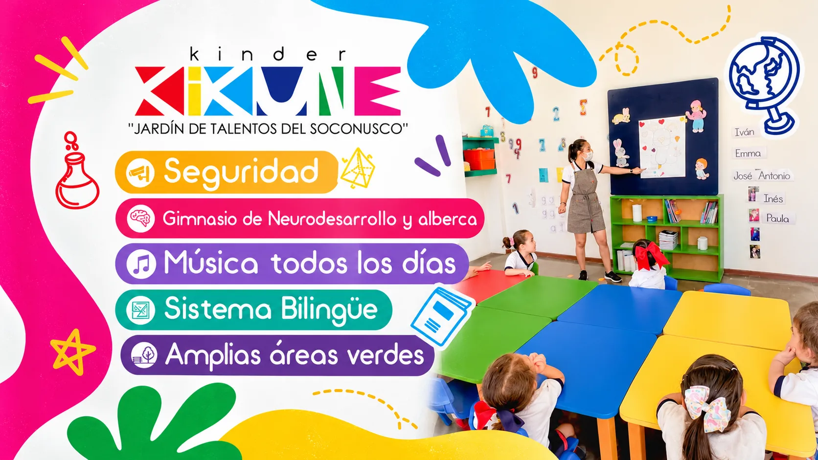 Imagen Portada de Kikune Jardín De Talentos del Soconusco